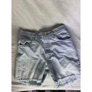 Calvin Klein Denim Jean Light wash Cutoff Shorts Women's Size 6